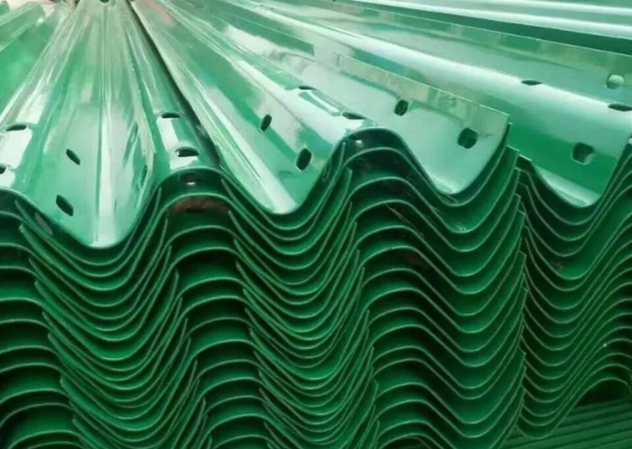 Guardrail production line
