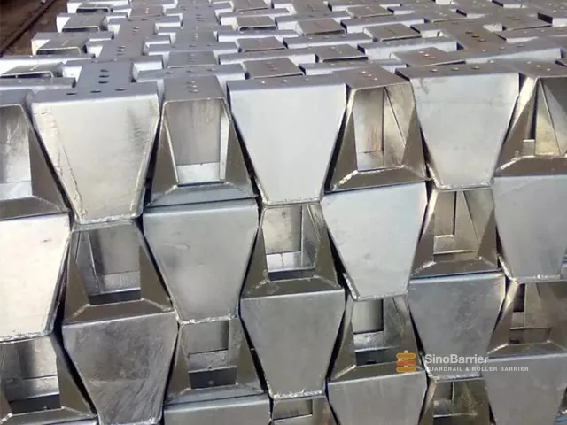 Square Guardrail Post
