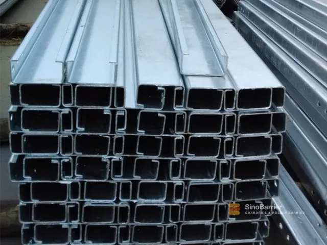 C Shape Guardrail Post