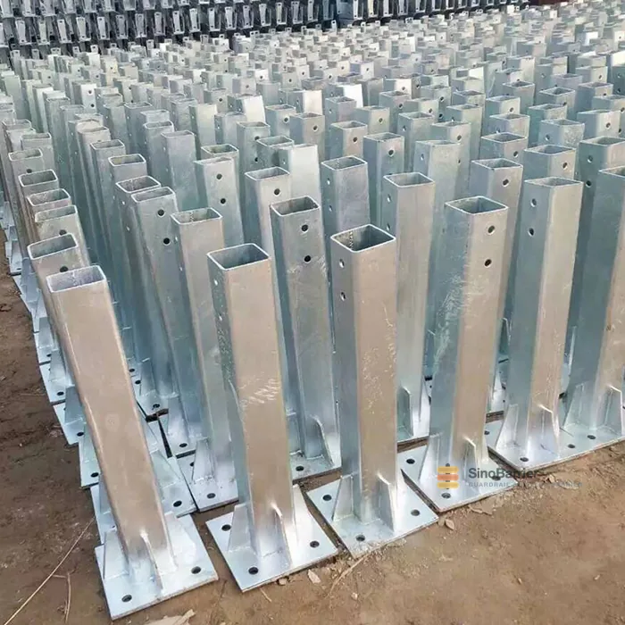 عمود الحاجز على شكل Flange