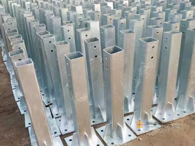 Guardrail Post — Sections & Sizes