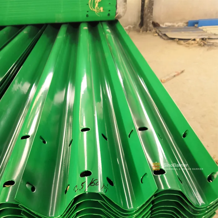 PVC Coated W-Beam Guardrail