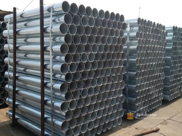 Round Shape Guardrail Post