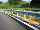 Galvanized W-Beam Guardrail