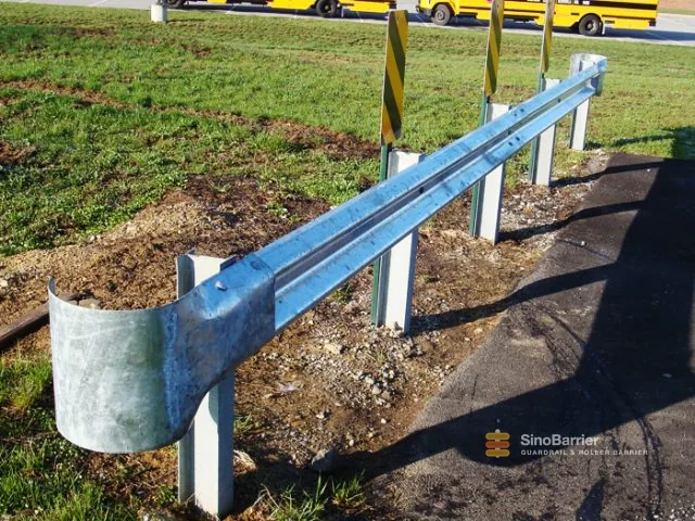 Galvanized W-Beam Guardrail