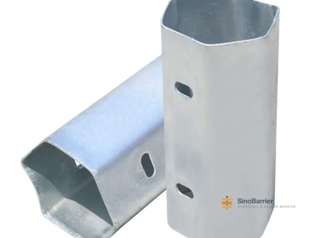 Offset Block for Crash Barrier