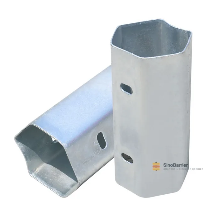 Offset Block for Crash Barrier
