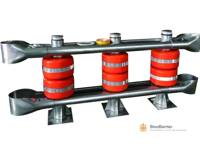 Roller Barrier vs W-Beam Guardrail